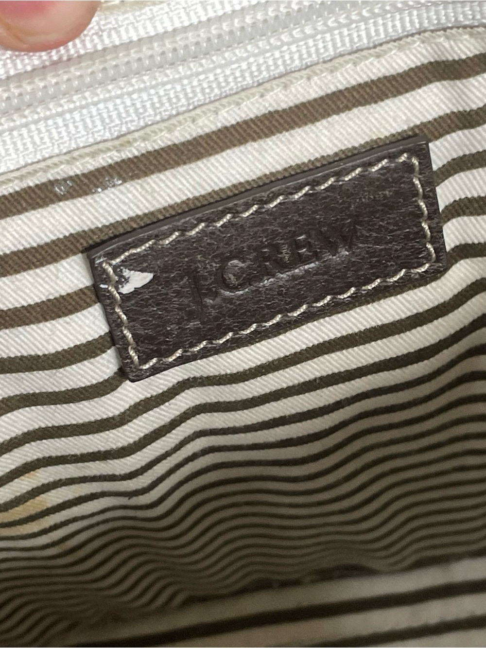 J.Crew Basket Weave Straw Market Basket Tote Beach Bag 82574 - Picture 8 of 10